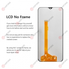 LCD Display + Touchscreen Assembly for Vivo Y3 Y12 / Y15 / Y17 2019 With Frame