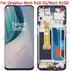 LCD Display + Touchscreen Assembly for Oneplus Nord N10 5G Nord N100 BE2029 With Frame