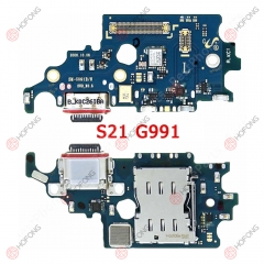 USB Charging Port Dock Connector Flex For Samsung Galaxy S21 G991
