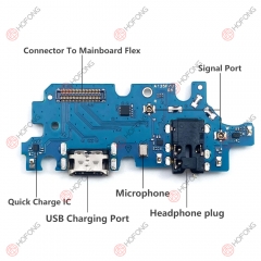 USB Charging Port Dock Connector Flex For Samsung Galaxy A13 4G A135F