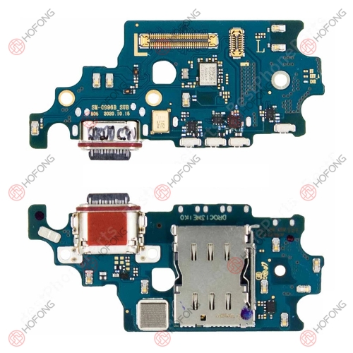 USB Charging Port Dock Connector Flex For Samsung Galaxy S21 Plus G996