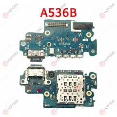 USB Charging Port Dock Connector Flex For Samsung Galaxy A53 5G A536B