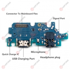 USB Charging Port Dock Connector Flex For Samsung Galaxy A13 4G A135F