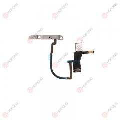 Power Switch Flex Cable Replacement with Metal Plate For iPhone XS