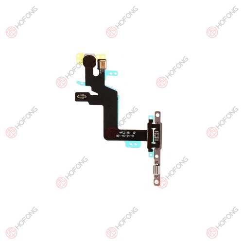 Power Switch Flex Cable with Metal Plate For iPhone 6s Plus Replacement Parts