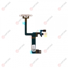 Power Switch Flex Cable with Metal Plate For iPhone 6 Plus Replacement Parts