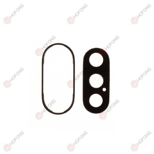 Rear Camera Glass with Holder Ring For iPhone XS Max