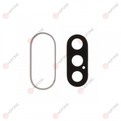 Rear Camera Glass with Holder Ring For iPhone XS Max