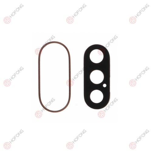 Rear Camera Glass with Holder Ring For iPhone XS