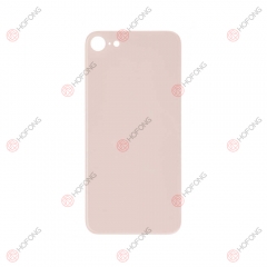 Back Glass Cover With Big Camera Hole Replacement For iPhone 8