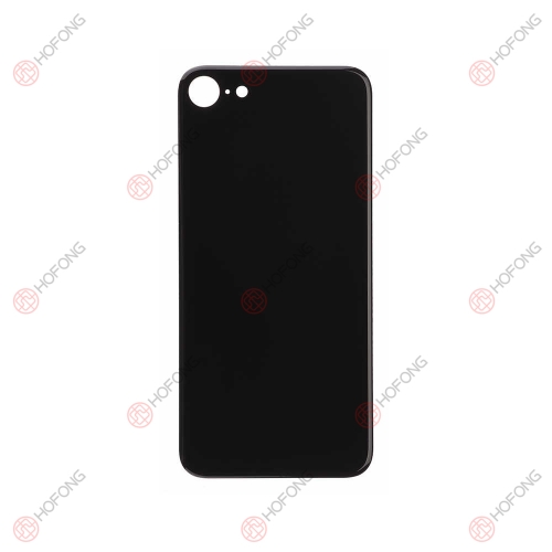 Back Glass Cover With Big Camera Hole Replacement For iPhone 8