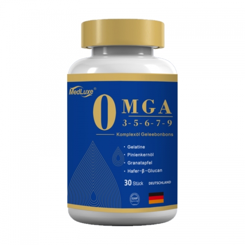 OMGA 3-5-6-7-9 Komplexol Geleebonbons
