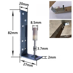 L Pins for Wood Frame Fastening