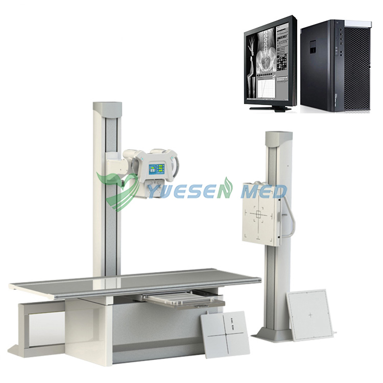 Sistema de radiografía digital 500mA 50kW Máquina DE RAYOS X digital YSX500D Anti Coronavirus