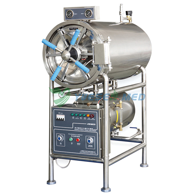 Horizontal cylindrical autoclave sterilizer