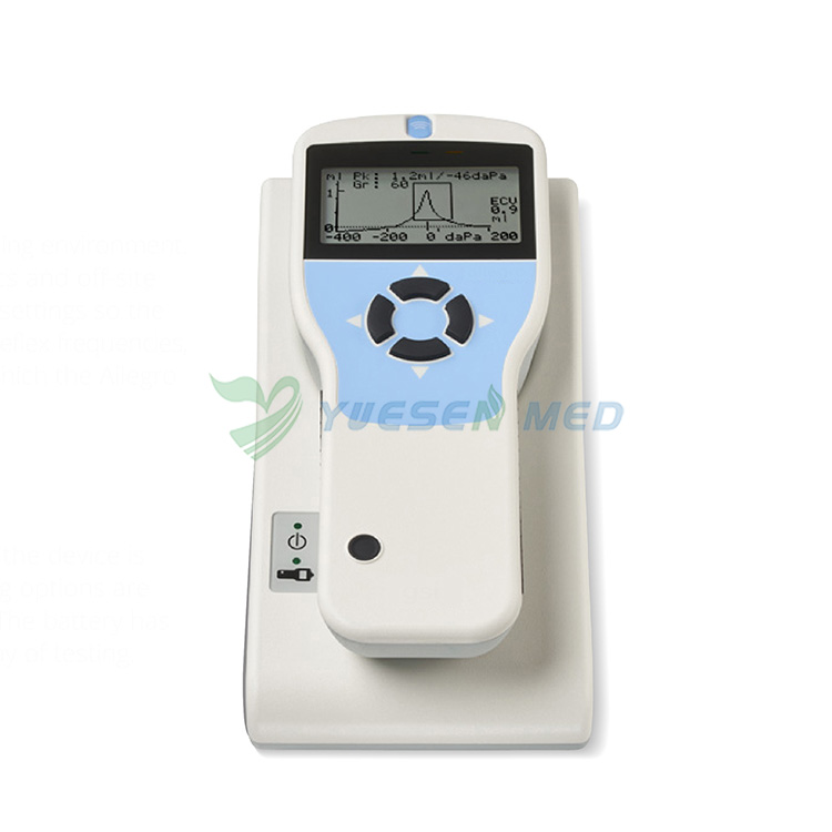 Portable tympanometry screener Acoustic impedance middle ear functional analyzer