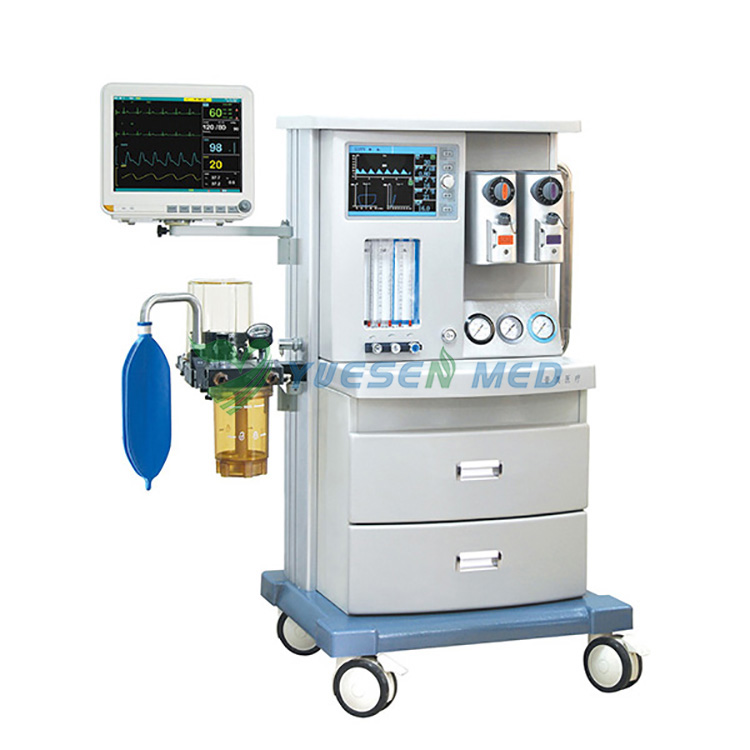Máquina de anestesia médica COVID-19 con monitor de paciente YSAV850