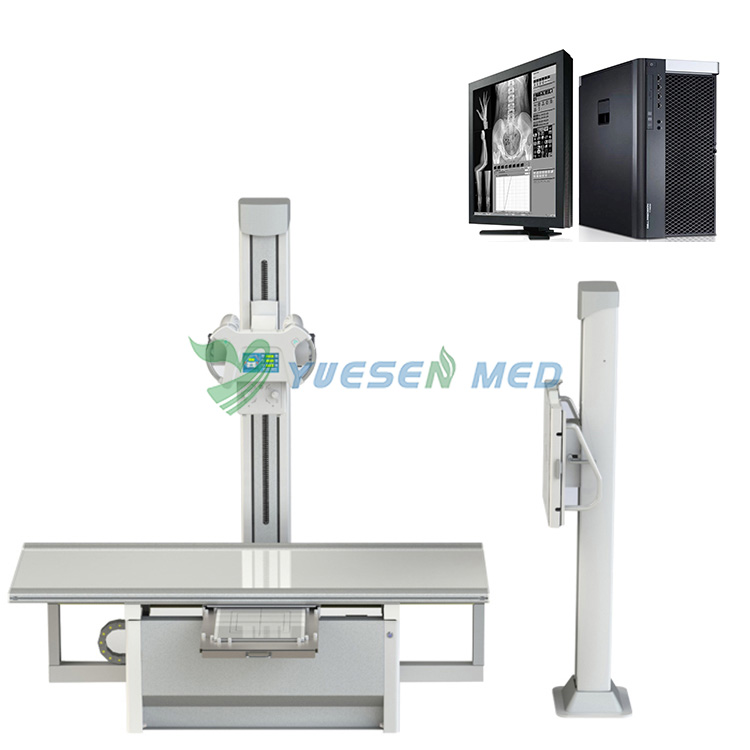 Sistema de radiografía digital 500mA 50kW Máquina DE RAYOS X digital YSX500D Anti Coronavirus