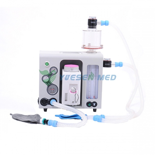 Portable veterinary anesthesia machine