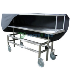 Cadáver de acero inoxidable YSTSC-2E carrito