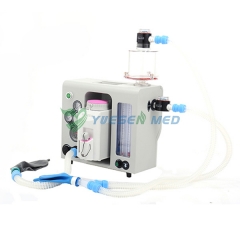 Portable veterinary anesthesia machine