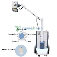 YSX70GM-A móvil de la máquina de radiografía de cabecera de 3,5 kW