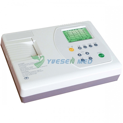Máquina de ECG digital portátil de 3 canais YSECG-03A