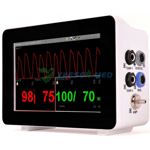 Medical hospital equipment Multi-parameter patient monitor YSF3