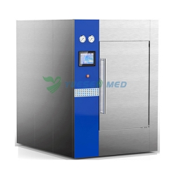 1000L com porta motorizada de aço inoxidável grande YSMJ-MD1000 esterilizador a vapor