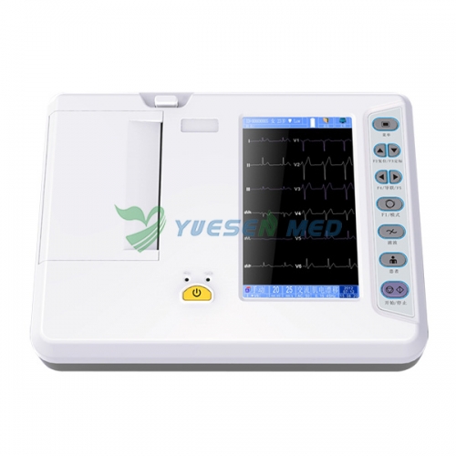 Touch screen portable ecg YSECG-06G