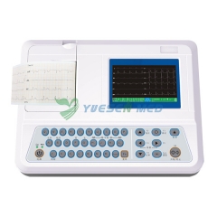 Venda quente tela colorida portátil ecg YSECG-03W