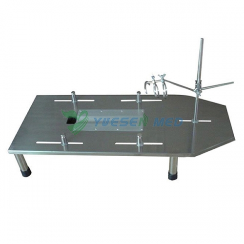 high quality stainless steel small animal autopsy table YSVET3102