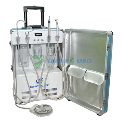 Unidad dental portátil con compresor de aire