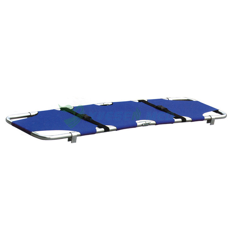 High-Strength Aluminum Ambulance Folding Stretcher YSDW-F001X