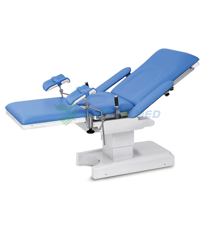 Hydraulic gynecology table