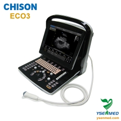 Scanner de ultrassom portátil preto e branco CHISON ECO3