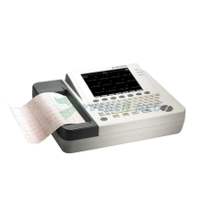 Electrocardiógrafo de reposo Edan SE-1200, 12 canales, 12 derivaciones, máquina de ECG portátil