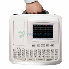 Máquina de ECG portátil sem fio de 6 canais para uso médico SE-601 6