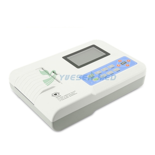 Électrocardiogramme ECG à 3 canaux de la machine ECG de vente chaude YSECG-03T avec imprimante