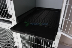 Gaiola modular profissional para animais de estimação com paredes sólidas YSKA-505