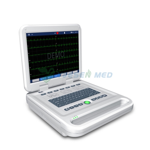 YSECG-i12 Meilleur moniteur de cardiogramme numérique portable ECG portable