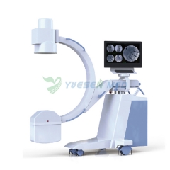 Sistema de rayos X de brazo en C de alta frecuencia móvil de 5.0kw