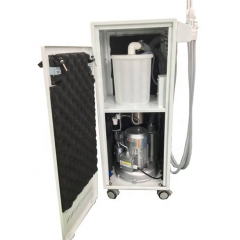 Mobile dental vacuum unit