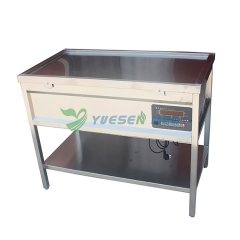 mesa de tratamiento y diagnóstico para animales de acero inoxidable YSVET2104