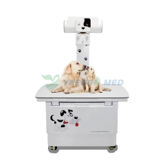 Máquina de rayos X veterinaria de 20kW Unidad de rayos X veterinaria de 200mA YSX200VET Plus