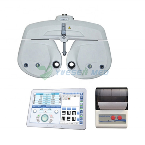 Probador de visión de oftalmología Refractor digital Foróptero automático