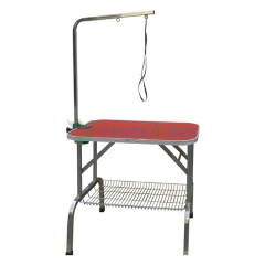 Mesa de aseo con cesta de acero inoxidable YSVET-MY8001