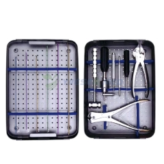 Набор инструментов для эластичных титановых ногтей Набор общих хирургических инструментов YSVET-AO01B
