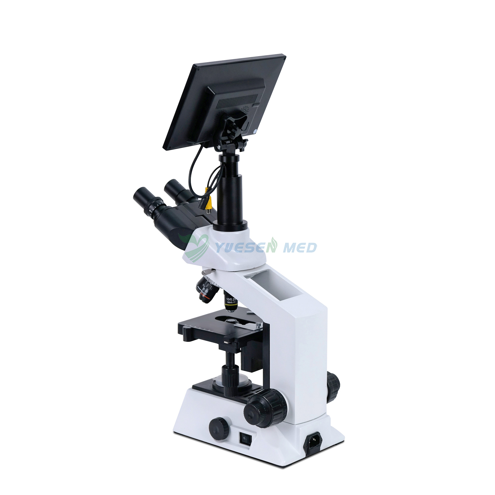 Microscópio eletrônico de clínica de laboratório YSXWJ-CX80