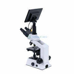 Microscópio biológico de laboratório com display grande YSXWJ-CX80